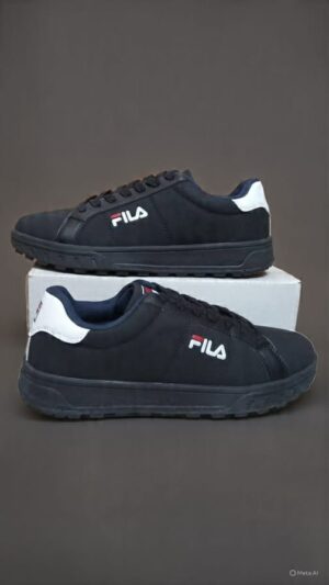 Men’s Sneakers | Black Color | Export Quality